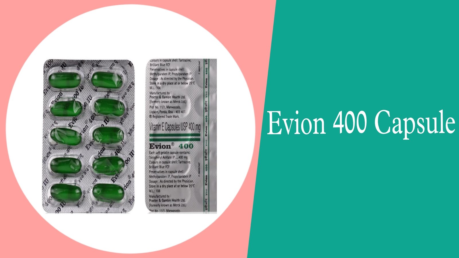 Evion 400 Vitamin E capsule 30 Capsules products price 20900  Medical  Store at Crowdstage store in Feezitalcom